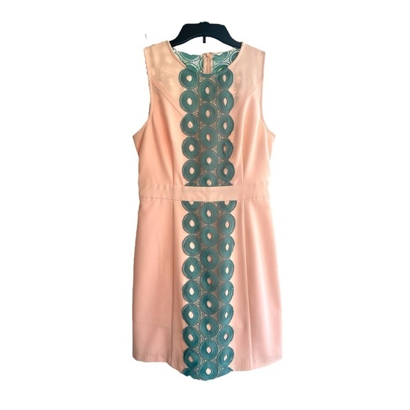 ESLEY, NWOT, WOMENS, SLEEVELESS DRESS. ROUND NECK, BANDED WAIST. SIZE S - Picture 1 of 7